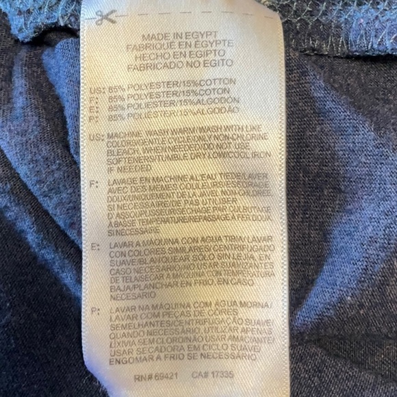 Reebok Men's Navy Tank Top - Picture 5 of 5